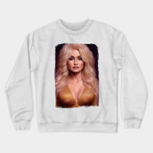 Young Dolly Parton Classic Crewneck Sweatshirt